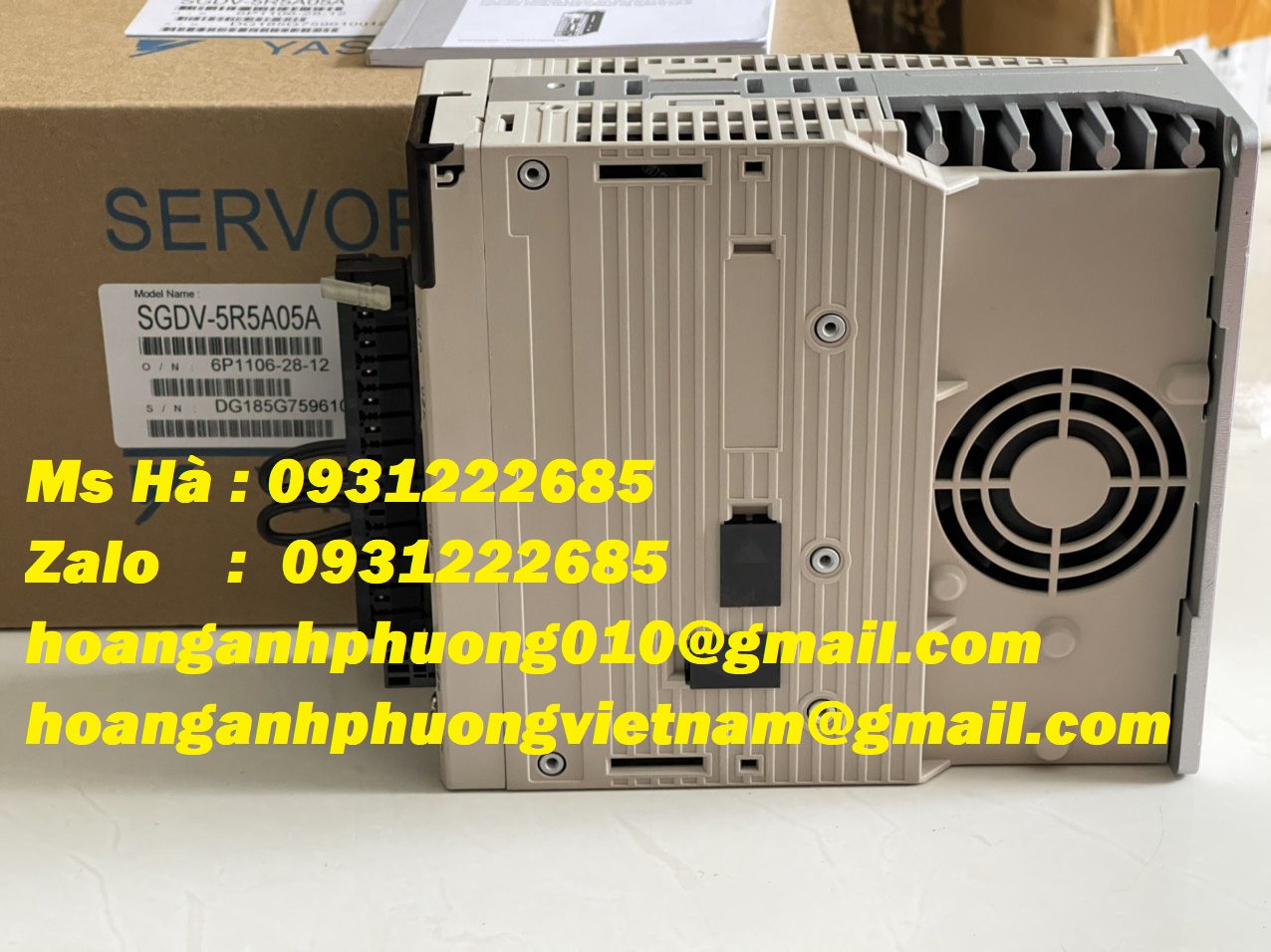 Servo SGDV-5R5A05A yaskawa - lựa chọn tuyệt vời cho máy công nghiệp